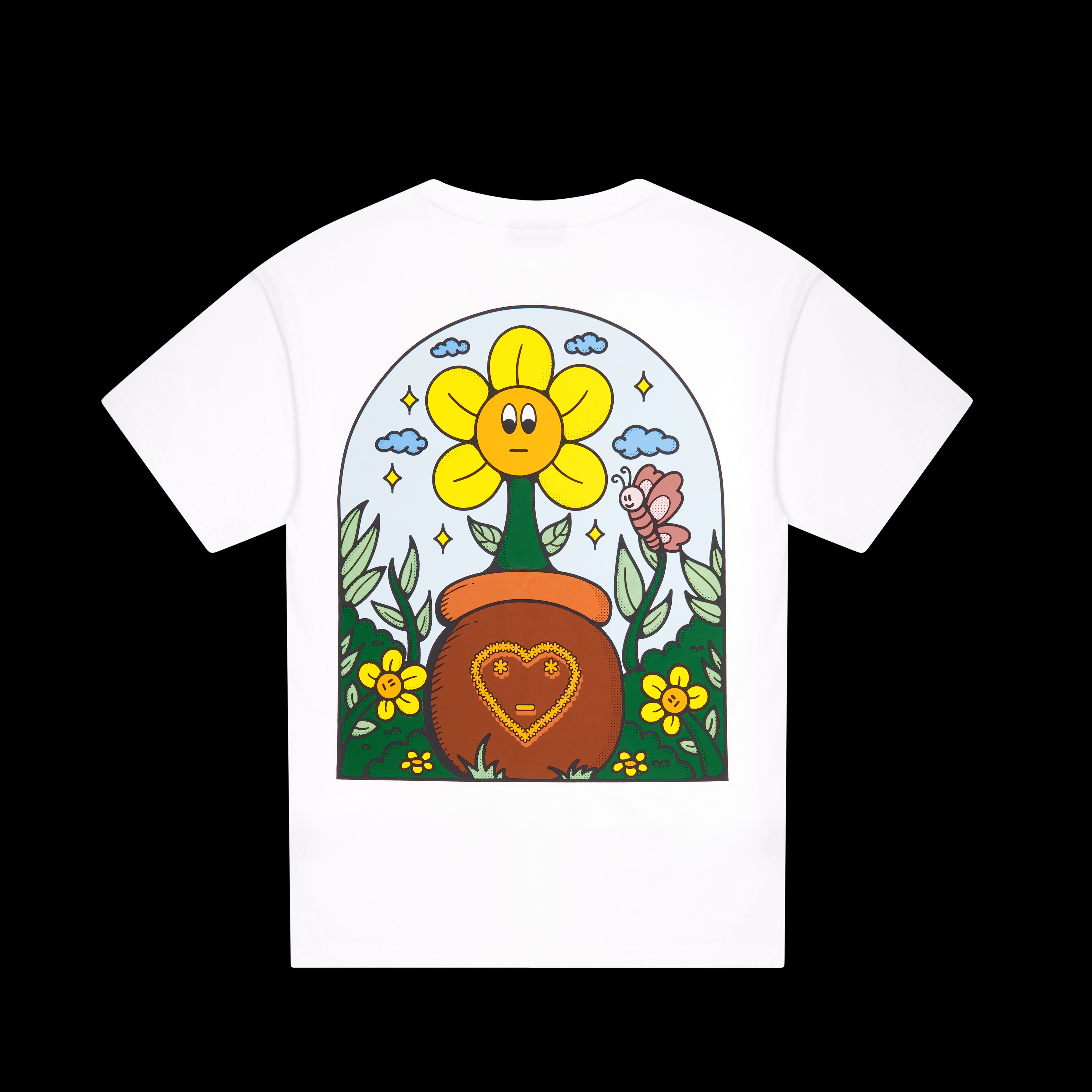 CARSICKO GARDENS T-SHIRT WHITE – Carsicko